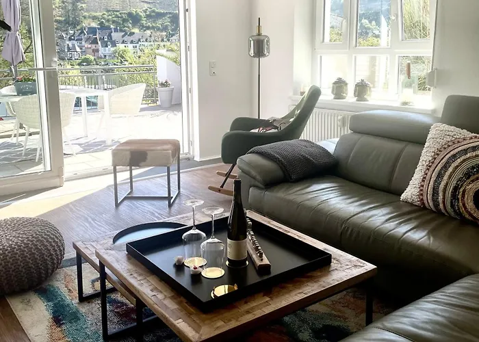 Appartamento Das Ambiente I - Komfortables Wohnerlebnis Mit Moselromantik - Herzlich Willkommen -